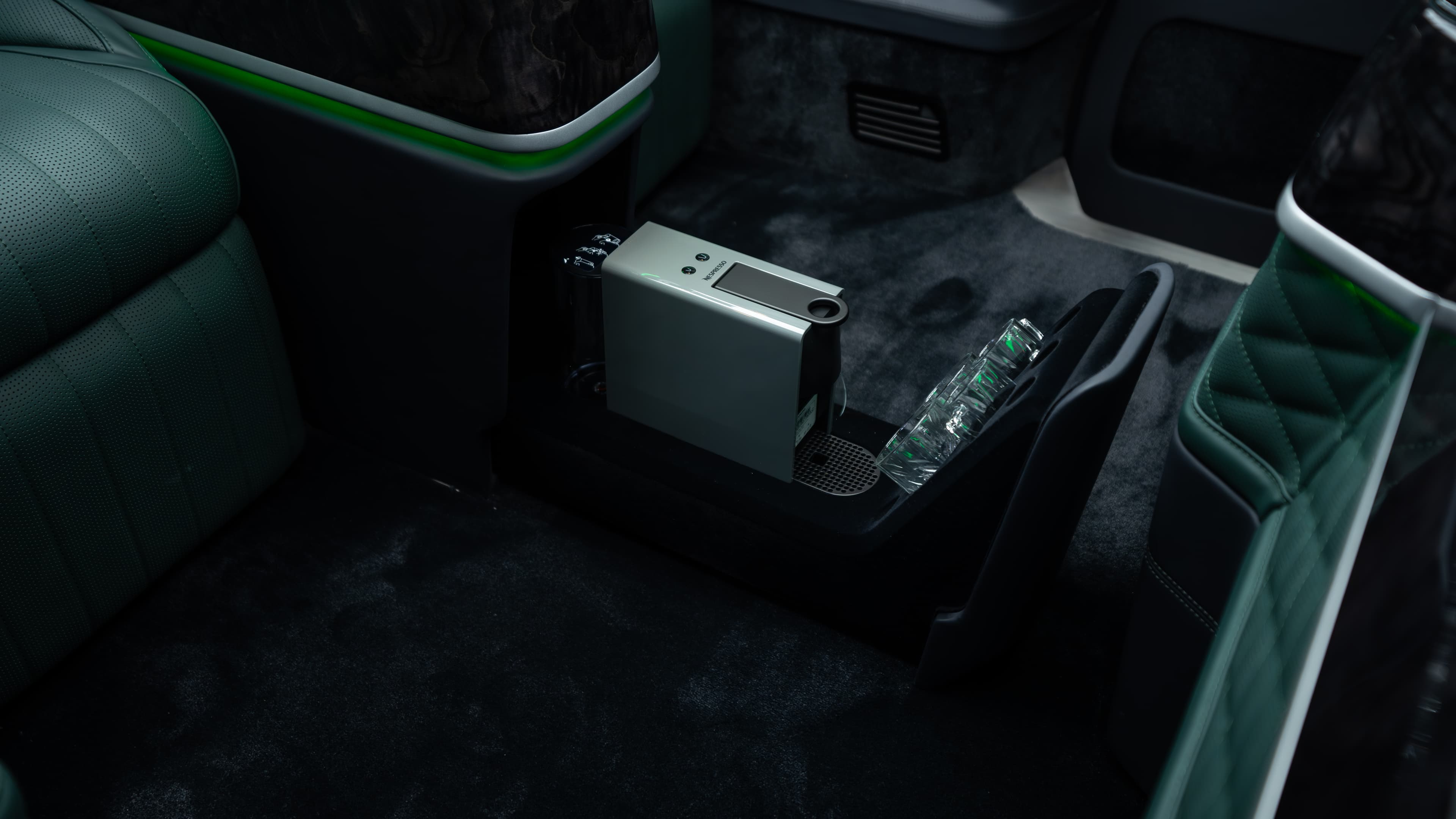 Integrierte Kaffeemaschine