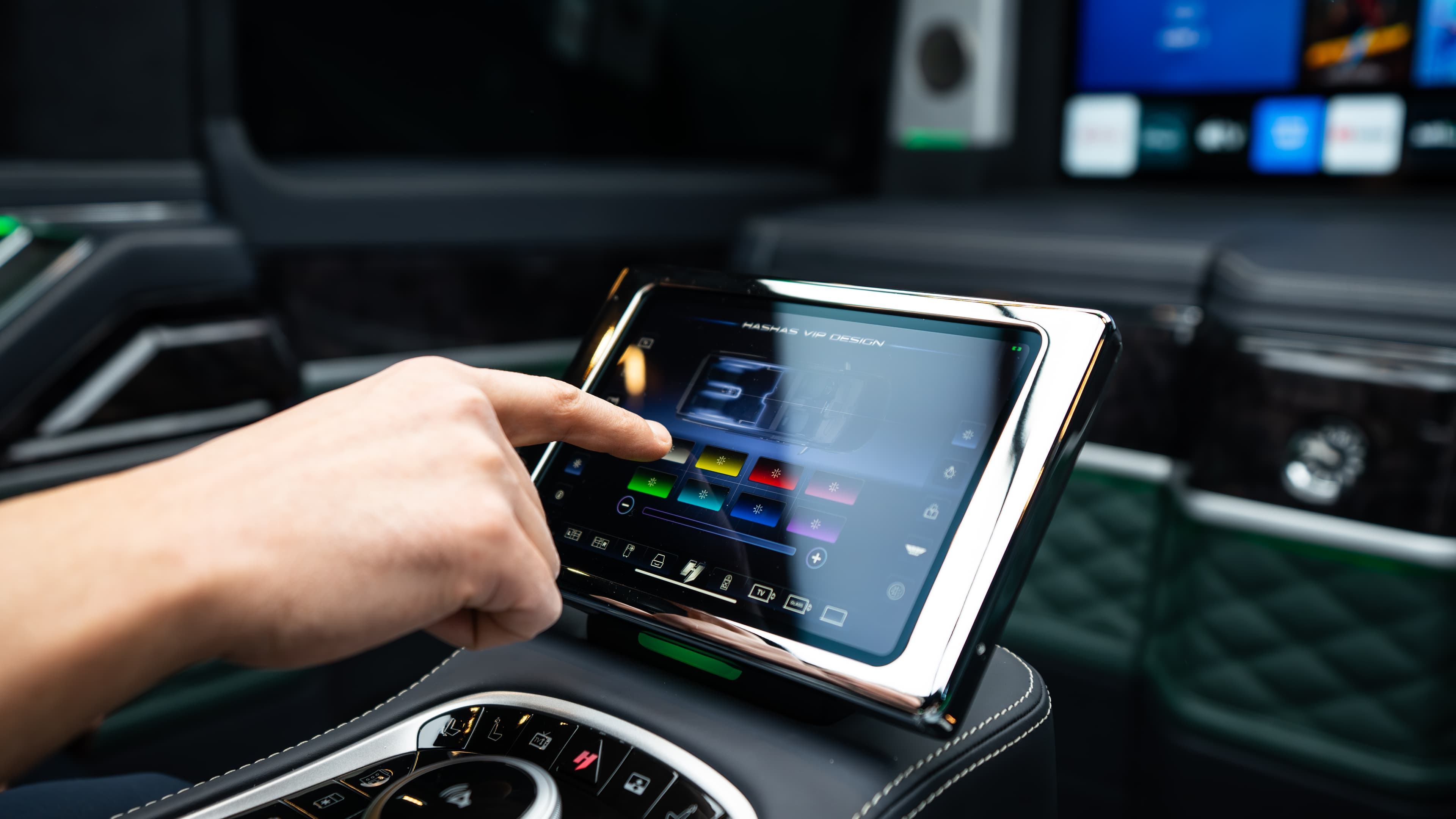 Fahrzeugsteuerungssystem über iPad